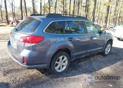 2013 Subaru Outback 2.5I Premium from USA, damaged, VIN 4S4BRCCC5D3312059